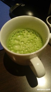 KIX Lounge Green Tea Latte